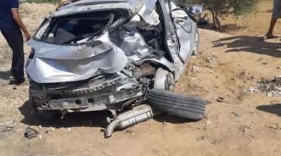 Gafsa : Un mort et 9 blessés dans un accident de la route