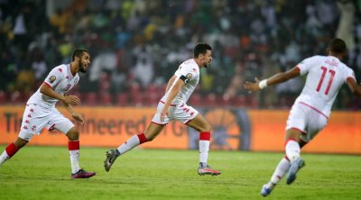 يوسف المساكني رجل مباراة تونس-نيجيريا 