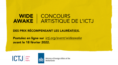 Appel à candidatures -Concours artistique 'Wide Awake'