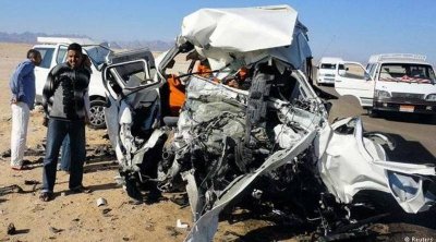مصر: مقتل 10 أشخاص بينهم 4 فرنسيين وبلجيكي إثر حادث سير بأسوان