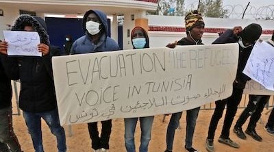 منظمات حقوقية تطالب السلطات التونسية بحلّ أزمة اللاجئين