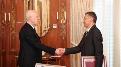 Kaïs Saïed reçoit le ministre de l'Intérieur 