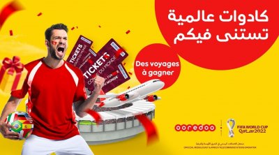 Ooredoo, le sponsor de la Coupe du Monde de la FIFA Qatar 2022 lance les célébrations