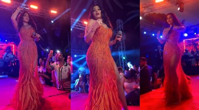 هيفاء وهبي تشعل أجواء حفلها في تونس