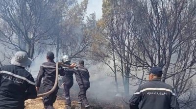 القيروان : إخماد حريق اندلع بمغارة ''المينة'' بجبل السرج