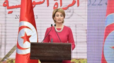 لأول مرة : زوجة الرئيس سعيد تلقي كلمة للشعب التونسي بمناسبة عيد المرأة