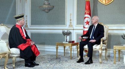 Saïed reçoit le président du Conseil provisoire de la magistrature