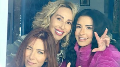 نجمات لبنان في تونس (صورة)