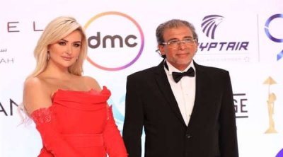  بالصور :رانيا التومي تظهر مع خالد يوسف في ختام القاهرة السينمائي