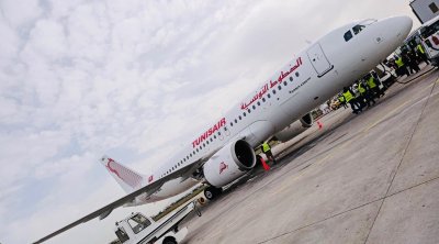 بالصور : الخطوط التونسية تتسلم طائرة جديدة من نوع ''A320neo ''