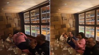 شاهد ...شيرين تثير ضجة بعد فيديو الرقص بعفوية مع حسام حبيب (صور)