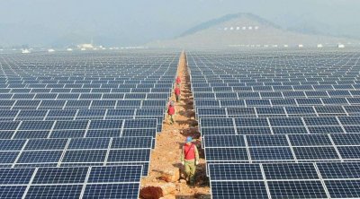 إنشاء محطّة الطاقة الشمسيّة في القيروان