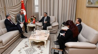 Le ministre de l’Intérieur s’entretient avec l’ambassadeur d’Espagne autour de la lutte contre le terrorisme