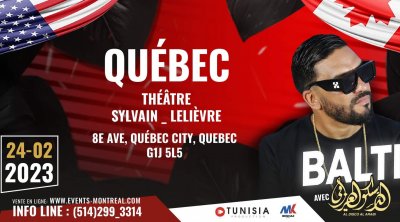 فنان الراب بلطي في جولة فنية عالمية بكندا وأمريكا 