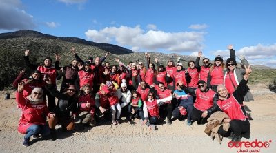 En photos : Ooredoo Tunisie lance sa campagne de reboisement de 70 hectares dans la région du Bargou