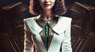 زي فرعوني لمضيفات ''مصر للطيران'' ترويجا للسياحة