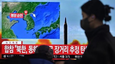 كوريا الشمالية تطلق صواريخ ''كروز'' بعد تدريبات نووية مشتركة أمريكية كورية جنوبية