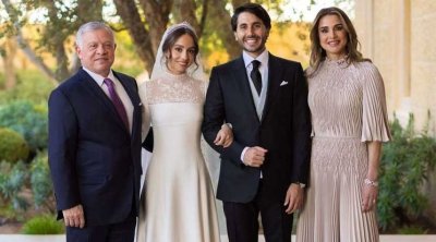 زفاف الأميرة إيمان ابنة ملك الأردن (صور)
