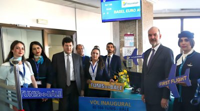 En images : Nouvelair inaugure sa nouvelle ligne aérienne Tunis-Bâle