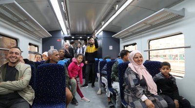 تونس : إشارة انطلاق الخط E للشبكة الحديدية السريعة  (صور)