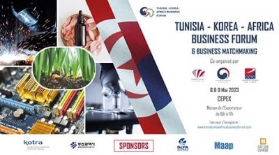 La deuxième édition du Korea Tunisia Africa Business Forum se tiendra les 8 et 9 mai 2023 au CEPEX