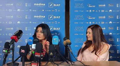 وصول هالة صدقي إلى تونس للتكريم بمهرجان ياسمين الحمامات