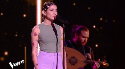 اللبنانية ماريلين نعمان تتأهل للمرحلة نصف النهائية في ''ذا فويس'' فرنسا