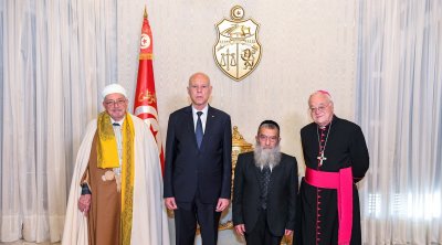 Kais Saïed reçoit les chefs des 3 communautés religieuses de Tunisie