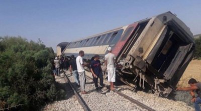 Deux morts et 32 blessés dans le déraillement d’un train à Msaken