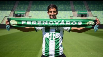 En images : Mohamed Ali Ben Romdhane rejoint le club hongrois Ferencváros