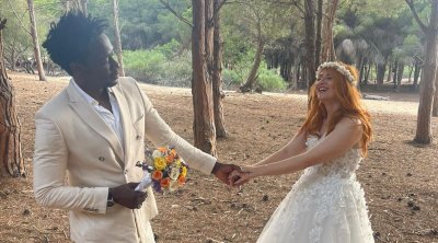 بالصور : أنيس شوشان و إيمان موسى يحتفلان بزواجهما بطريقة استثنائية