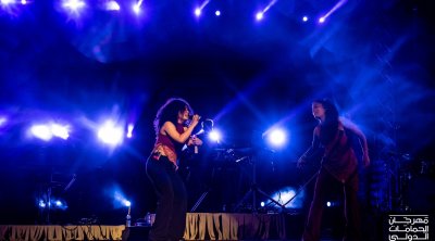 En photos : Ibeyi a fait vibrer la scène du Festival International de Hammamet