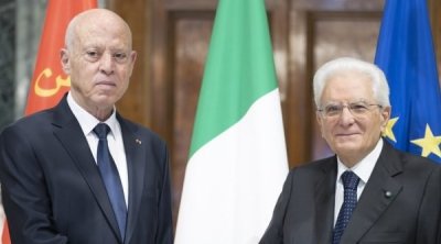 Saïed s’entretient avec Sergio Mattarella à Rome