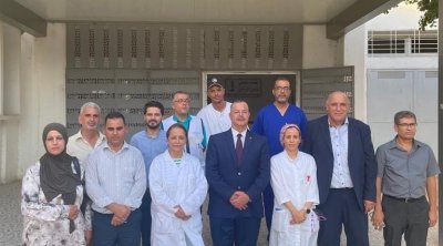 Le ministre de la Santé effectue une visite à l’hôpital régional de Gabès