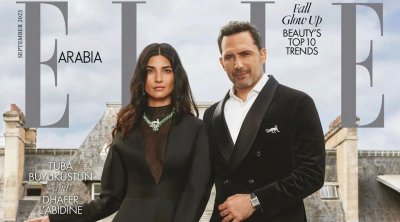 L’acteur tunisien Dhaferlabidine fait la couverture du nouveau numéro d' Elle arabia