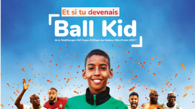 ''Ball Kids by TotalEnergies'' : Les jeunes amateurs de football au cœur de la TotalEnergies CAF CAN en Côte d'Ivoire 2023