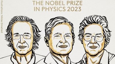 جائزة نوبل للفيزياء 2023 للثلاثي بيار أغوستيني وفيرينس كراوس وآن لويلييه