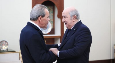 Ahmed Hachani reçu par le président algérien Abdelmadjid Tebboune