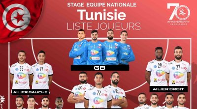 CAN 2024- handball  : La sélection tunisienne entamera sa dernière phase de préparation