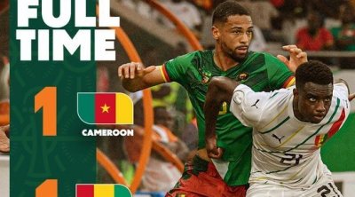 كان 2023 : غينيا تفرض التعادل على الكاميرون  