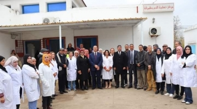 Le ministre de la Santé visite la caravane de dépistage du Cancer du sein à Jendouba  