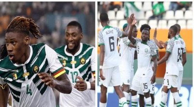 صدام ناري بين نيجيريا والكاميرون في ثمن نهائي الكان