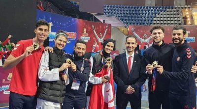 بالصور : تونس بطلة العرب في التايكواندو