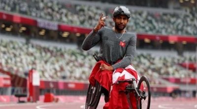 وليد كتيلة يحقق رقمًا قياسيًا عالميًا جديدًا بسباق 1500 متر كراسي (فيديو)