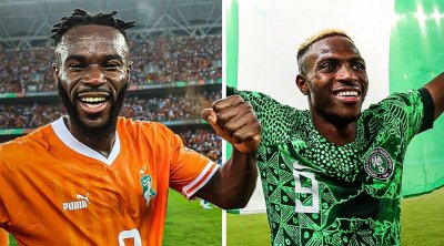 قمة تاريخية بين كوت ديفوار ونيجيريا في نهائي كأس إفريقيا