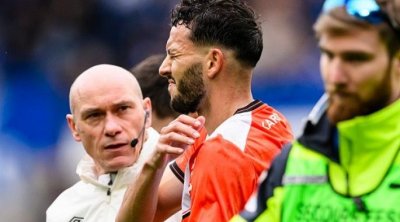 منتصر الطالبي يتعرض لإصابة على مستوى الكتف