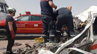 Protection civile : 10 morts et 345 blessés en 24 h