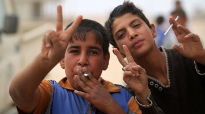 إرتفاع الأطفال المدخنين في تونس 