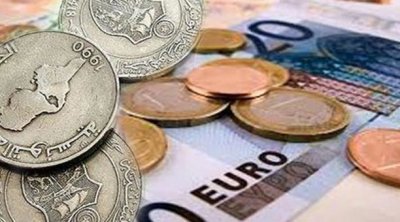 Dépréciation légère du Dinar Tunisien vis-à-vis du dollar et de l'Euro
