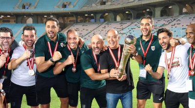 En images : Le Stade Tunisien décroche sa 7ème coupe de Tunisie